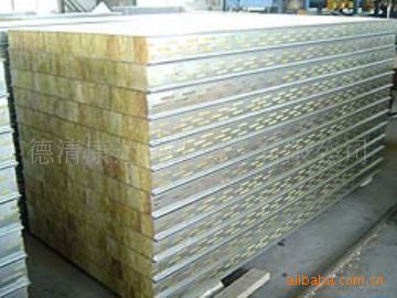 【巖棉夾芯板(圖),烘道板,保溫板,隔板,防火板,夾心板】?jī)r(jià)格,廠家,圖片,活動(dòng)房,德清康達(dá)凈化設(shè)備-